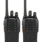 BAOFENG σετ ασύρματοι πομποδέκτες BF-88E, PMR, 0.5W, μαύρο, 2τμχ - 5210131130483