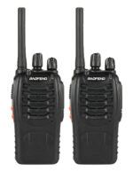 BAOFENG σετ ασύρματοι πομποδέκτες BF-88E, PMR, 0.5W, μαύρο, 2τμχ - 5210131130483