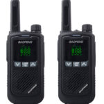 BAOFENG σετ ασύρματοι πομποδέκτες BF-T17, PMR, 0.5W, μαύρο, 2τμχ - 5210131130520