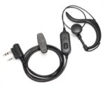 BAOFENG ακουστικό για πομποδέκτη BFG-EARPHONE, 2 pin, push to talk, 1.1m, μαύρο - 5210131130537 - Image 2