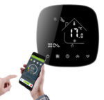 Smart θερμοστάτης αερίου BHT-001-GCLW, WiFi, χωνευτός, μαύρος - 5210131035672 - Image 2
