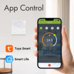 Smart θερμοστάτης πετρελαίου BHT-15GBLW, WiFi, χωνευτός, λευκός - 5210131114490 - Image 2