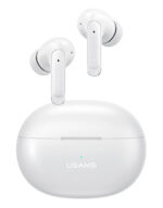 USAMS earphones με θήκη φόρτισης US-XD19, TWS, ENC, Φ13mm, λευκά - 6958444904726