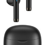 USAMS earphones IA04 με θήκη φόρτισης, True Wireless, Φ13mm, μαύρα - 6958444971087