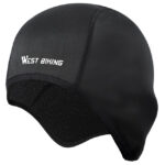 WEST BIKING ποδηλατικός σκούφος BIKE-0037, μαύρος - 5210131043639