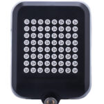 Έξυπνος οπίσθιος φωτισμός ποδηλάτου BIKE-0034, LED, μπαταρία, USB, μαύρο - 5210131036730