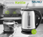 BRUNO ηλεκτρικός βραστήρας BRN-0029, 2200W, 1.7lt, βάση 360° - 5210131012802 - Image 2