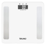 BRUNO ψηφιακή ζυγαριά με λιπομετρητή BRN-0057, έως 180kg, λευκή - 5210131040270