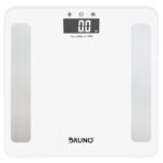 BRUNO ψηφιακή ζυγαριά με λιπομετρητή BRN-0057, έως 180kg, λευκή - 5210131040270