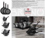 BRUNO τηγάνι Granit Premium BRN-0113 με αντικολλητική επίστρωση, 26cm - 5210131064641 - Image 2
