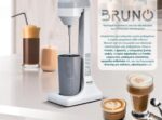 BRUNO φραπεδιέρα επιτραπέζια BRN-0182 100W με δοχείο 450ml, λευκή-γκρι - 5210131081938 - Image 2