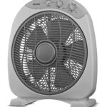 BRUNO ανεμιστήρας Box Fan BRN-0184, επιτραπέζιος/δαπέδου, 38W 32cm, γκρι - 5210131085462