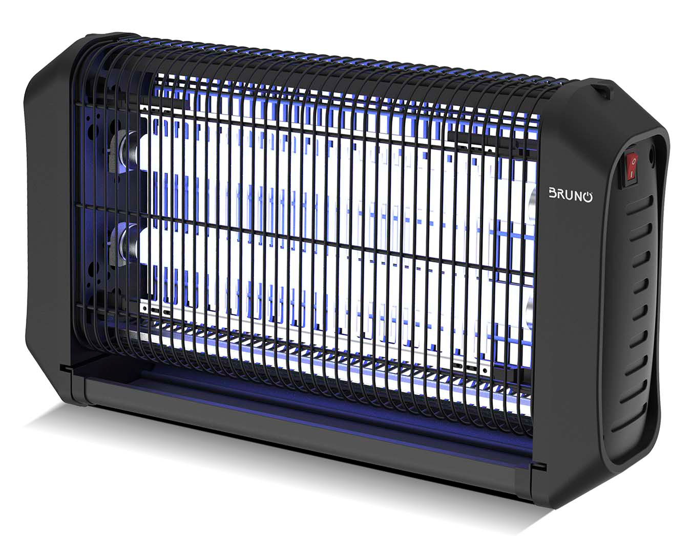 BRN-0186 BRUNO ηλεκτρική εντομοπαγίδα BRN-0186 με UV λυχνία, 20W, μαύρη - 5210131085547 - Image 1