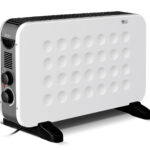 BRUNO θερμοπομπός BRN-0206, 2000W, με θερμοστάτη & ανεμιστήρα, λευκός - 5210131103906
