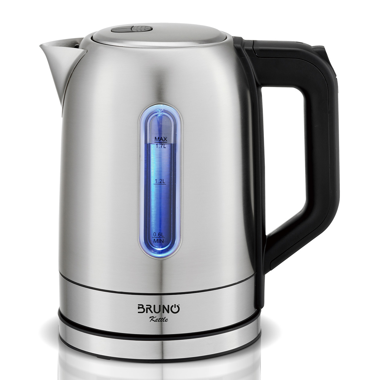 BRN-0213 BRUNO βραστήρας νερού BRN-0213, ανοξείδωτος, 1.7L, 2200W, inox - 5210131106457 - Image 1