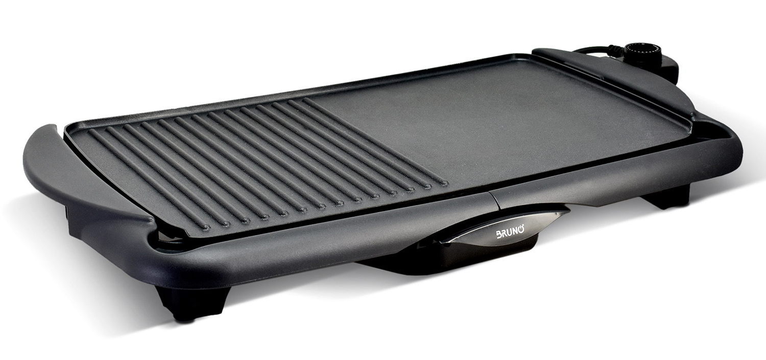 BRN-0215 BRUNO ηλεκτρική ψησταριά BRN-0215, 2000W, 48x26εκ, με ρυθμιζόμενο θερμοστάτη - 5210131112120 - Image 1