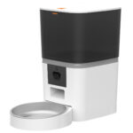 BRUNO smart ταΐστρα κατοικίδιων BRN-0237, κάμερα 2MP με night vision, 6L, WiFi, λευκή - 5210131128527