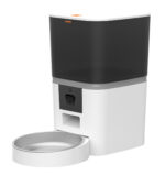 BRUNO smart ταΐστρα κατοικίδιων BRN-0237, κάμερα 2MP με night vision, 6L, WiFi, λευκή - 5210131128527