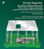 JLY βάση επισκευής motherboard BST-1023APLUS για iPhone, με BGA stencils - 6938144125515 - Image 2