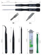 BEST Repair Tool Kit BST-609, για iPhone, 8 τμχ - 6938144112195 - Image 2