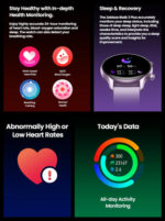 ZEBLAZE smartwatch Btalk 3 Plus, heart rate, 1.39" IPS, μαύρο - 6946639813151 - Image 2