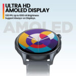 ZEBLAZE smartwatch Btalk 3 Pro, heart rate, 1.43" AMOLED, γκρι - 6946639813090 - Image 2