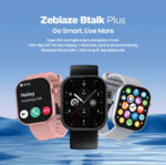 ZEBLAZE smartwatch Btalk Plus, heart rate, 2.03" IPS, IP68, μαύρο - 6946639813045 - Image 2