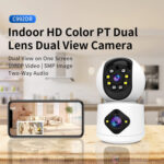 VSTARCAM smart κάμερα C992DR, 3MP, dual lens, Wi-Fi, PTZ, SD - 5210131080689 - Image 2