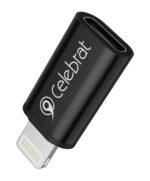 CELEBRAT αντάπτορας Lightning σε USB-C CA-03, 2A, 480Mbps, μαύρος - 6925146911185