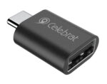 CELEBRAT αντάπτορας USB-C σε USB 3.0 CA-04, 5Gbps, μαύρος - 6925146911192