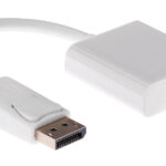 POWERTECH αντάπτορας DisplayPort σε HDMI CAB-DP004, 0.20m, λευκός - 5210131018293