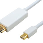 POWERTECH καλώδιο mini DisplayPort σε HDMI CAB-DP012, 3m, λευκό - 5210131014929
