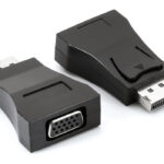 POWERTECH Αντάπτορας DisplayPort (M) σε VGA (F) CAB-DP035, μαύρο - 5210131006894