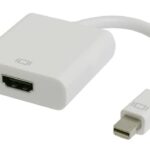 POWERTECH αντάπτορας mini DisplayPort σε HDMI CAB-DP036, 0.20m, λευκός - 5210131008447