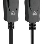 POWERTECH καλώδιο DisplayPort 1.2V CAB-DP049, copper, 4K/60Hz, 5m, μαύρο - 5210131040027