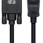 POWERTECH καλώδιο DisplayPort σε VGA CAB-DP056, 1080p, 1.8m, μαύρο - 5210131040102