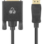 POWERTECH καλώδιο DisplayPort σε DVI CAB-DP058, Active, 4K, 1.8m, μαύρο - 5210131040126