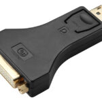 POWERTECH αντάπτορας DisplayPort σε DVI CAB-DP062, passive 1080p, μαύρος - 5210131040164