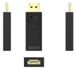 POWERTECH αντάπτορας DisplayPort σε HDMI CAB-DP065, Passive, 4K, μαύρος - 5210131040195 - Image 2