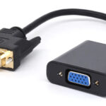 POWERTECH αντάπτορας DVI(M) 24+1 σε VGA(F), 1080p, Active, 0.20, μαύρος - 5210131008980