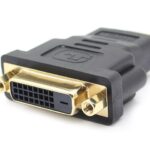 POWERTECH αντάπτορας HDMI αρσενικό σε DVI 24+1 θηλυκό CAB-H028, μαύρος - 5210131021965