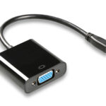 POWERTECH αντάπτορας micro HDMI σε VGA CAB-H032, 0.20m, μαύρος - 5210131026267