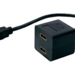 POWERTECH HDMI splitter CAB-H053, 2 σε 1, μαύρο - 5210131088234