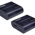 POWERTECH HDMI video extender CAB-H075 μέσω καλωδίου RJ45, 4K, 120m - 5210131025697