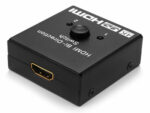 POWERTECH HDMI switch CAB-H112, 2 σε 1, 4K, bidirectional, μαύρο - 5210131014110 - Image 2