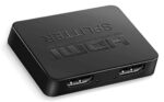 POWERTECH HDMI splitter CAB-H163, 1-in σε 2-out, 4K/30Hz, HDR/HDCP, μαύρο - 5210131077962