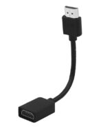 POWERTECH αντάπτορας HDMI CAB-H167, 4K/60Hz, 0.10m, μαύρος - 5210131078891