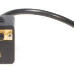 POWERTECH αντάπτορας HDMI σε HDMI & DVI CAB-H168, 4K/30Hz, 30cm, μαύρος - 5210131086629