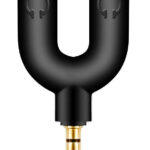 POWERTECH Splitter 3.5mm 4pin (M) σε 2x 3.5mm 4pin (F) CAB-J040, μαύρο - 5210131007082