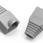 POWERTECH κάλυμμα για βύσμα δικτύου RJ45 CAB-N091, γκρι, 10τμχ - 5210131027264